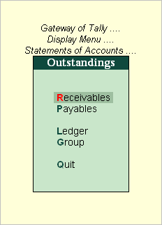 Reports on Books, Registers and Ledgers in TallyERP9